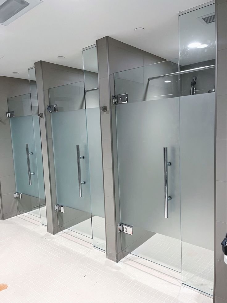 Bathroom & Shower & Profile Glass Partition 10