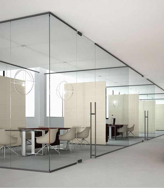 Bathroom & Shower & Profile Glass Partition 2
